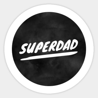 Superdad 2 father's day gift Sticker